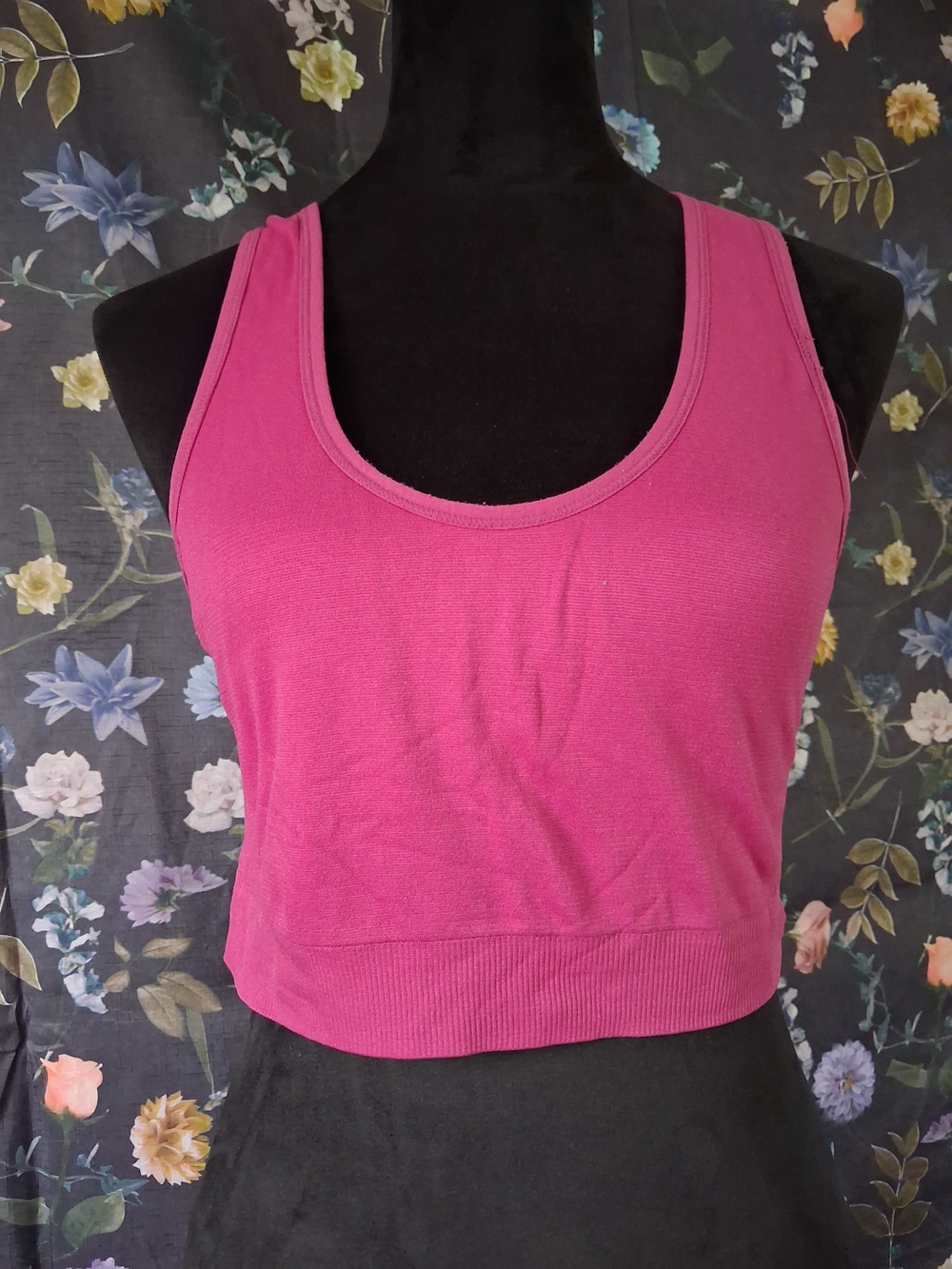 Pro Player Magenta Racerback Crop Tank